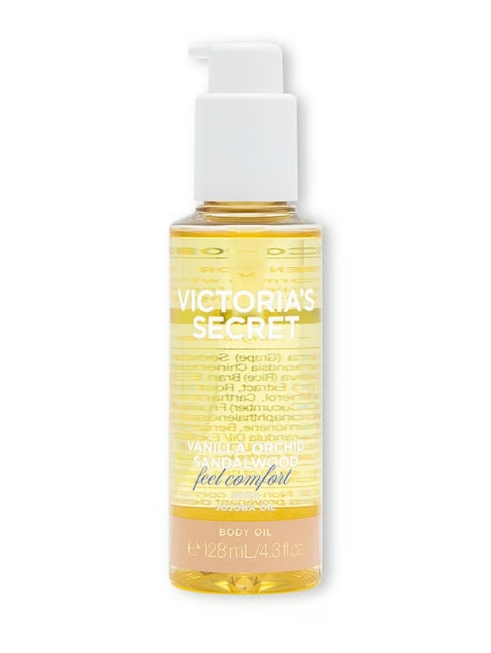 Victoria's Secret Vanilla Orchid & Sandalwood COMFORT Body Oil Moisturizer